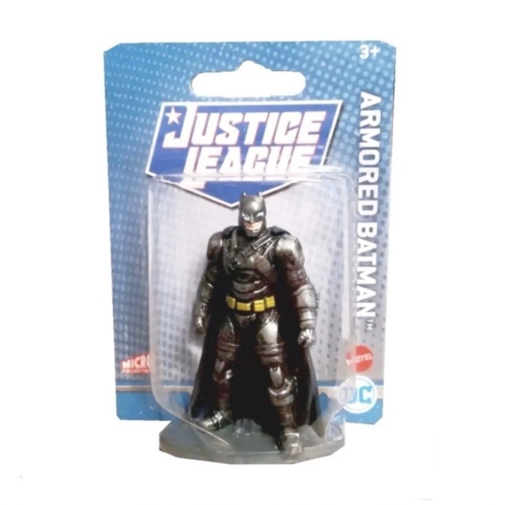 DC Justice‎ League Armored Batman Micro Collection 3" Figure By Mattel New